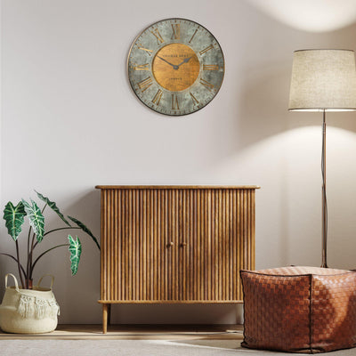 Thomas Kent London. Florentine Star Wall Clock 21" (53cm) Gold *PRE-ORDER DEL EARLY AUG* - timeframedclocks